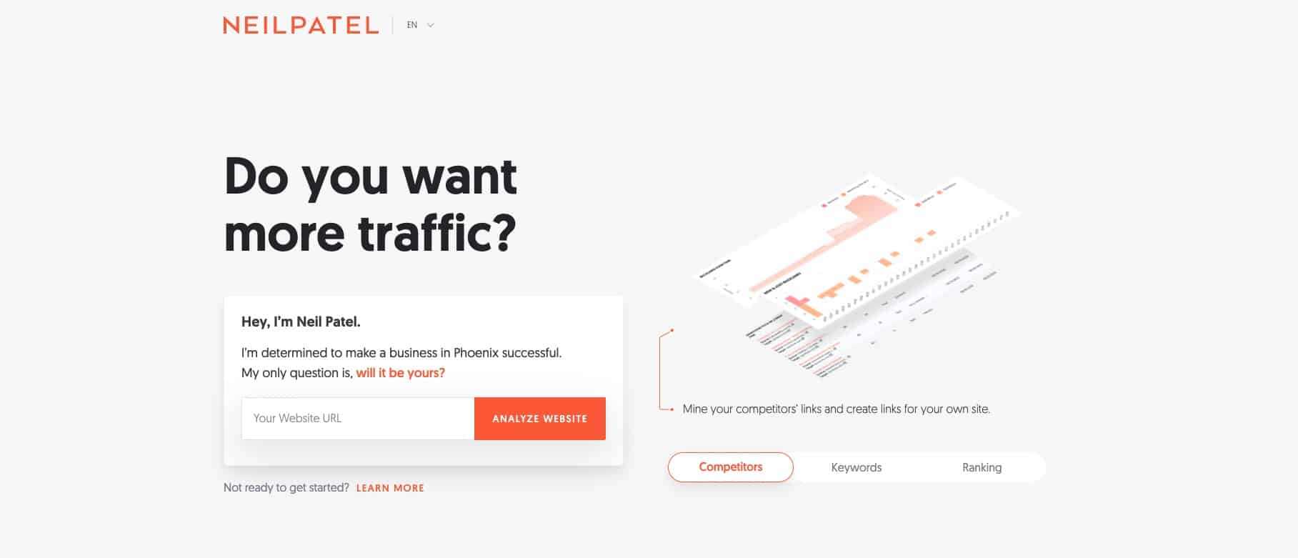 generate more traffic with your landing page